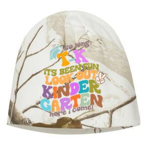 So Long Transitional Kindergarten Grad Look Out Kindergarten Kati - Camo Knit Beanie