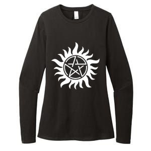 Supernatural Logo Tattoo Womens CVC Long Sleeve Shirt