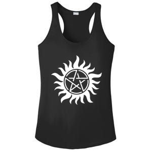 Supernatural Logo Tattoo Ladies PosiCharge Competitor Racerback Tank