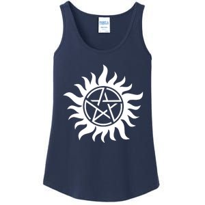 Supernatural Logo Tattoo Ladies Essential Tank