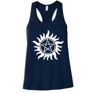 Supernatural Logo Tattoo Women's Racerback Tank