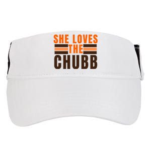 She Loves The Chubb Adult Drive Performance Visor