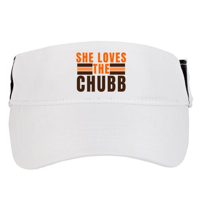 She Loves The Chubb Adult Drive Performance Visor
