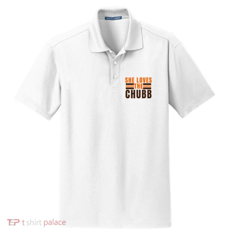 She Loves The Chubb Dry Zone Grid Polo