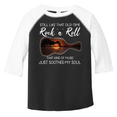 Still Like That Old Time Rock N Roll That Kind Of Music Toddler Fine Jersey T-Shirt