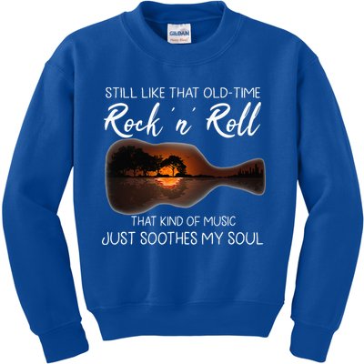 Still Like That Old Time Rock N Roll That Kind Of Music Kids Sweatshirt
