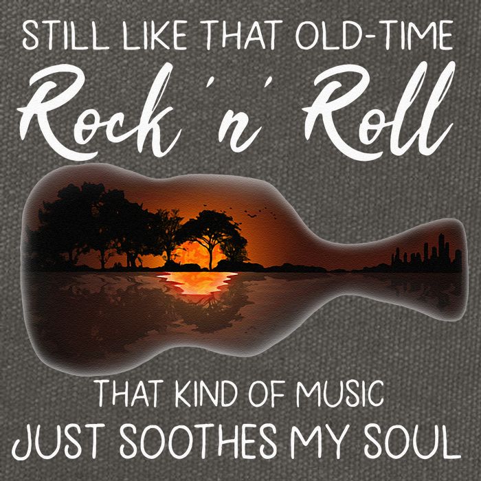 Still Like That Old Time Rock N Roll That Kind Of Music Cotton Canvas Backpack