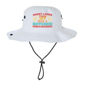 Sorry Ladies This Guy Has A Botched Circumcision Retro Legacy Cool Fit Booney Bucket Hat