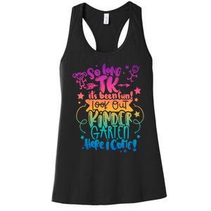 So Long Tk ItS Been Fun Look Out Kindergarten Here I Come Women's Racerback Tank