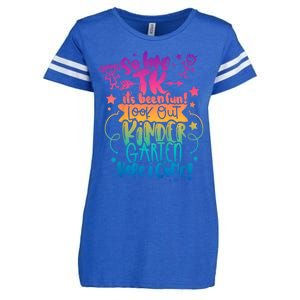 So Long Tk ItS Been Fun Look Out Kindergarten Here I Come Enza Ladies Jersey Football T-Shirt