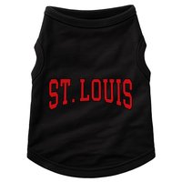St. Louis Text Doggie Tank