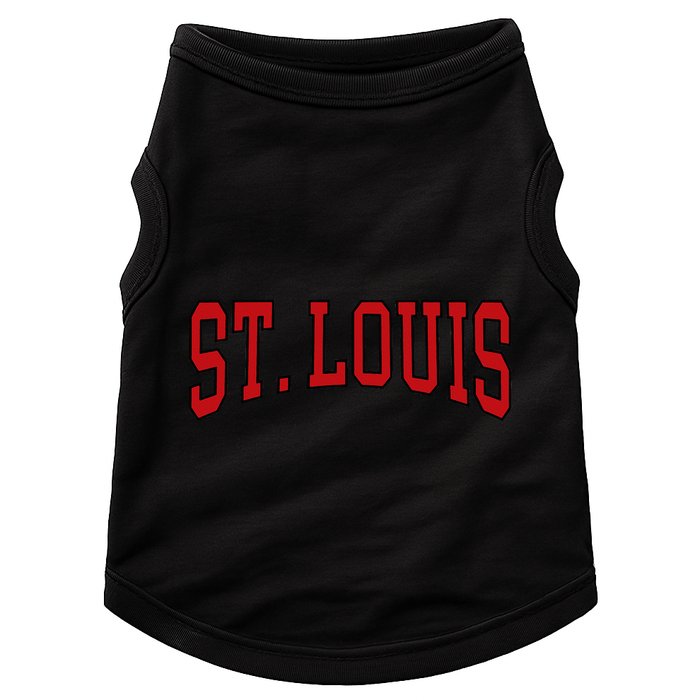 St. Louis Text Doggie Tank