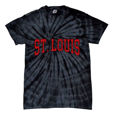 St. Louis Text Tie-Dye T-Shirt