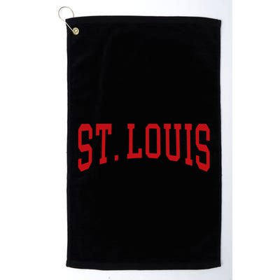 St. Louis Text Golf Towel