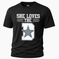 She Loves the D Dallas Cooling Performance Crew T-Shirt