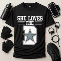 She Loves the D Dallas Cooling Performance Crew T-Shirt