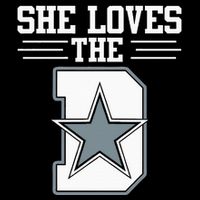 She Loves the D Dallas Cooling Performance Crew T-Shirt