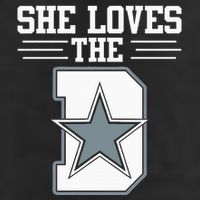 She Loves the D Dallas Adult Drive Performance Visor