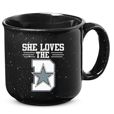 She Loves the D Dallas 15oz Campfire Ceramic Mug