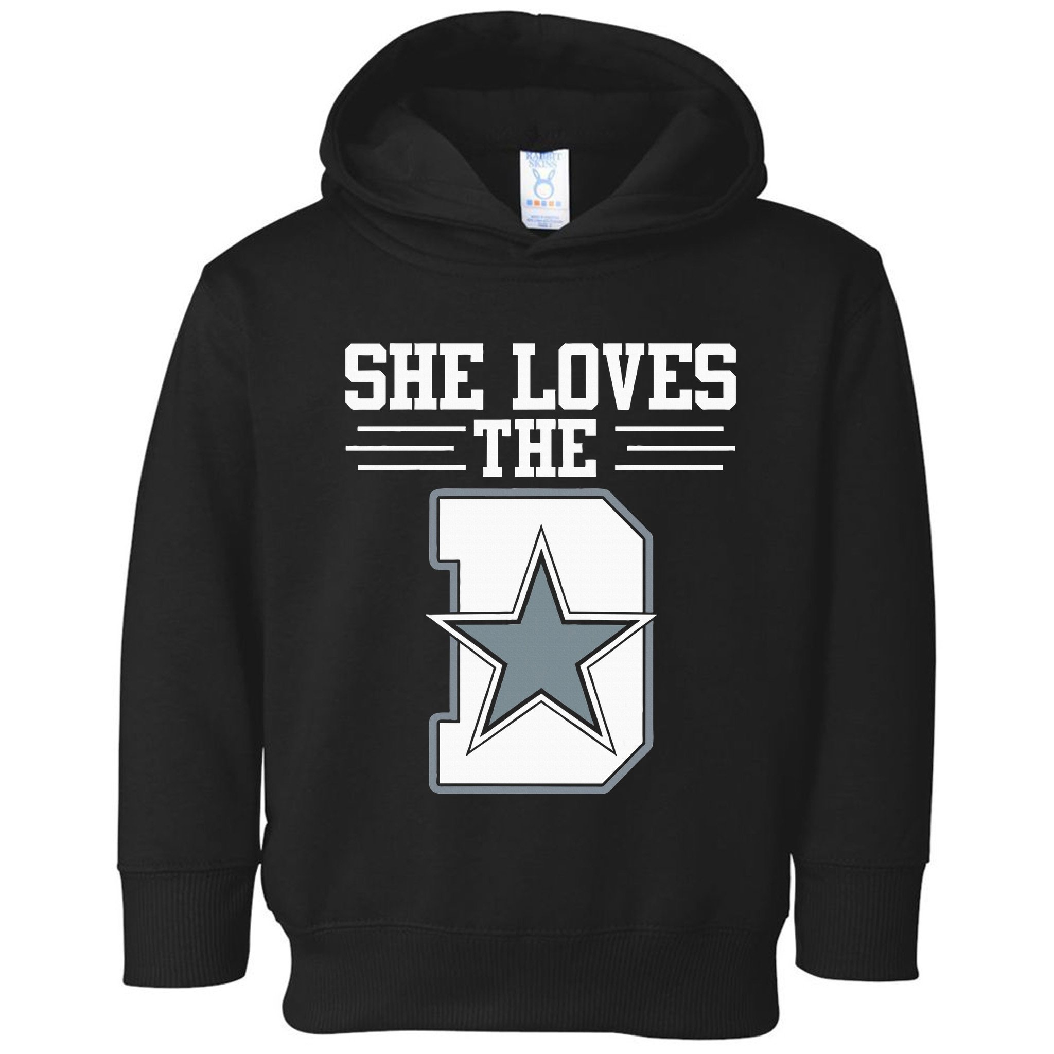 She Loves the D Dallas Toddler Hoodie