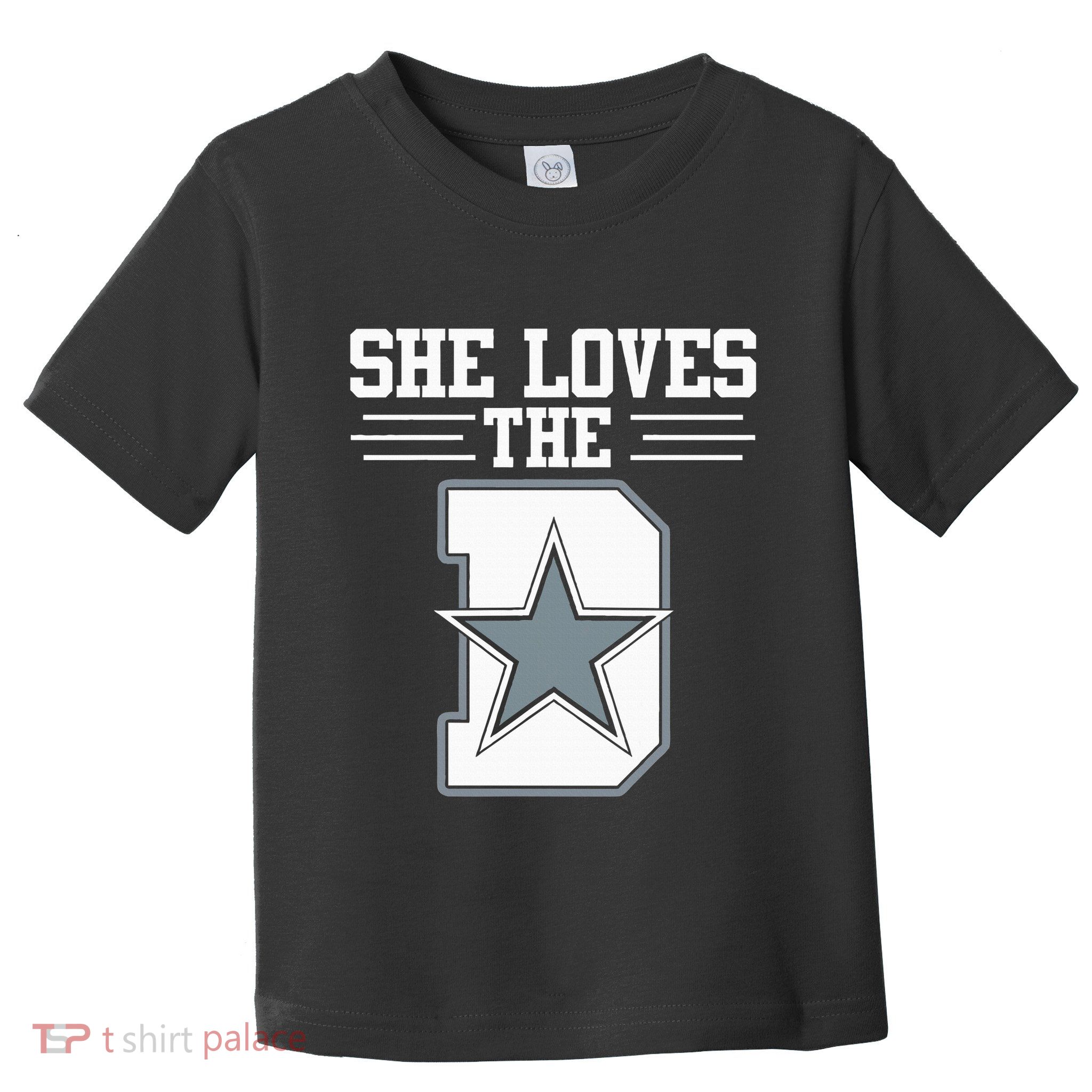 She Loves the D Dallas Toddler T-Shirt