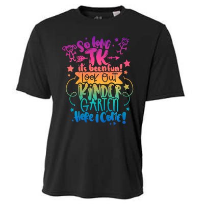 So Long Tk Its Been Fun Look Out Kindergarten Here I Come Cooling Performance Crew T-Shirt