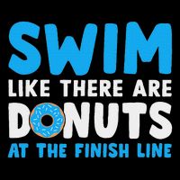Swim Like There Are Donuts, Swimming Funny Swimmer Apron