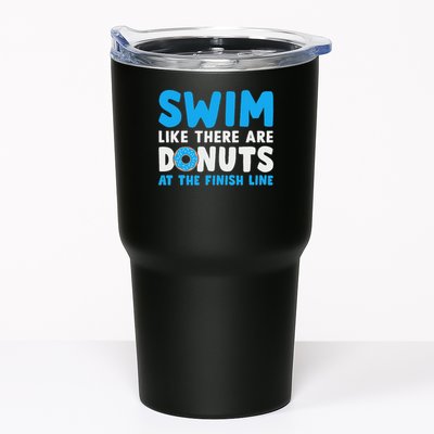Swim Like There Are Donuts, Swimming Funny Swimmer Tumbler