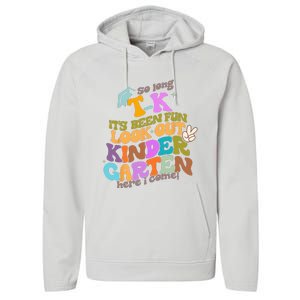 So Long Transitional Kindergarten Grad Look Out Kindergarten Performance Fleece Hoodie