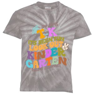 So Long Transitional Kindergarten Grad Look Out Kindergarten Kids Tie-Dye T-Shirt