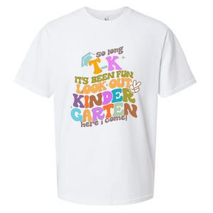 So Long Transitional Kindergarten Grad Look Out Kindergarten Sueded Cloud Jersey T-Shirt