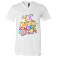 So Long Transitional Kindergarten Grad Look Out Kindergarten V-Neck T-Shirt