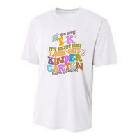 So Long Transitional Kindergarten Grad Look Out Kindergarten Youth Performance Sprint T-Shirt