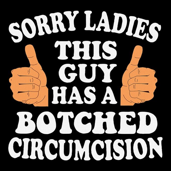Sorry Ladies This Guy Has A Botched Circumcision Funny Wool Snapback Cap