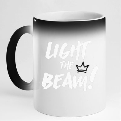 Sacramento Light the Beam groovy 11oz Black Color Changing Mug