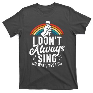 Singing Lover T Musical Theater Singer T-Shirt