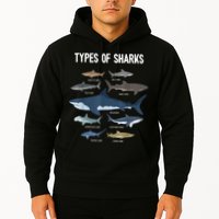 Shark Lover Types Of Sharks Kinds Of Sharks Shark Hoodie