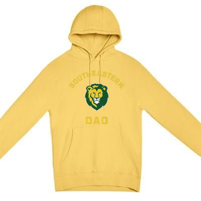 Southeastern Louisiana University Lions Arched Dad Premium Pullover Hoodie