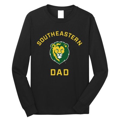 Southeastern Louisiana University Lions Arched Dad Long Sleeve Shirt