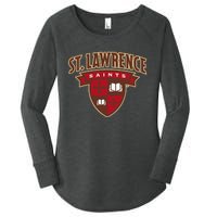 St. Lawrence University Saints Shield Women's Perfect Tri Tunic Long Sleeve Shirt