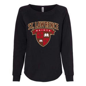 St. Lawrence University Saints Shield Womens California Wash Sweatshirt