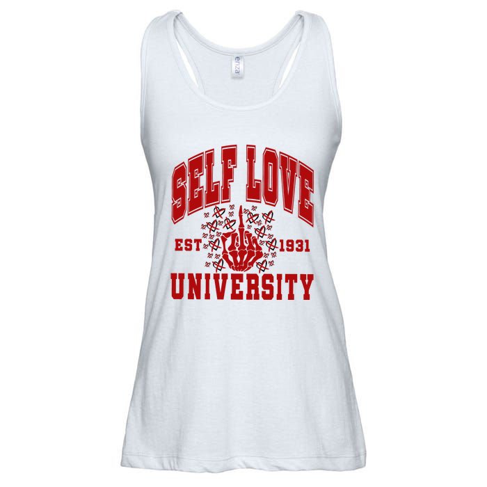 Self Love University Est 1931 Ladies Essential Flowy Tank