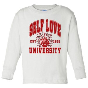 Self Love University Est 1931 Toddler Long Sleeve Shirt