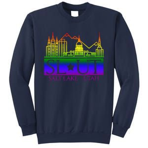 Salt Lake Utah SlUt Lgbtq Funny Sweatshirt