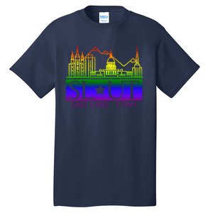 Salt Lake Utah SlUt Lgbtq Funny Tall T-Shirt