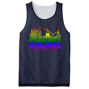 Salt Lake Utah SlUt Lgbtq Funny Mesh Reversible Basketball Jersey Tank