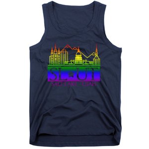 Salt Lake Utah SlUt Lgbtq Funny Tank Top