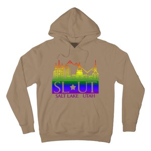 Salt Lake Utah SlUt Lgbtq Funny Hoodie