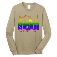 Salt Lake Utah SlUt Lgbtq Funny Long Sleeve Shirt