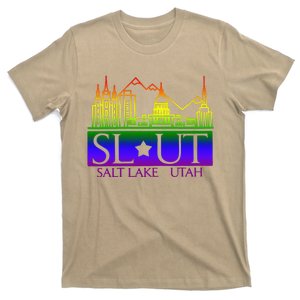 Salt Lake Utah SlUt Lgbtq Funny T-Shirt